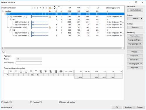 beheren e-installatie Revit