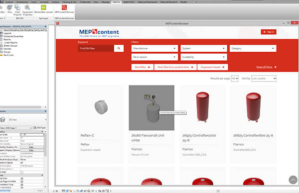 mep opennings stabicad